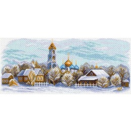 Рисунок на канве "Сергиев Посад"