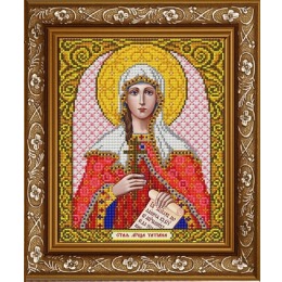 Рисунок на ткани "Святая мученица Татьяна"