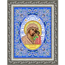 Набор для вышивания бусинами "Богородица Казанская"