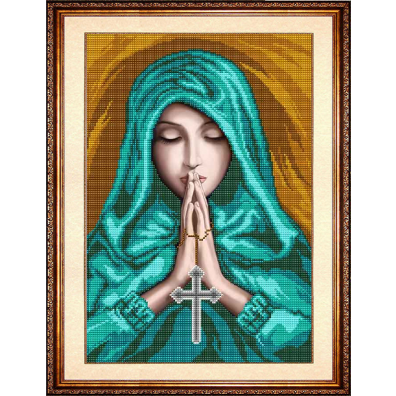 Рисунок на ткани "Молитва"