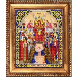 Рисунок на ткани "Похвала Пресвятой Богородицы"