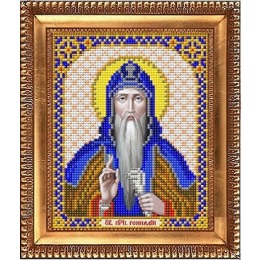 Рисунок на ткани "Святой Геннадий"