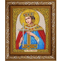 Рисунок на ткани "Святая мученица Александра"