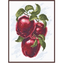 Набор для вышивания крестом "Спелые яблоки"