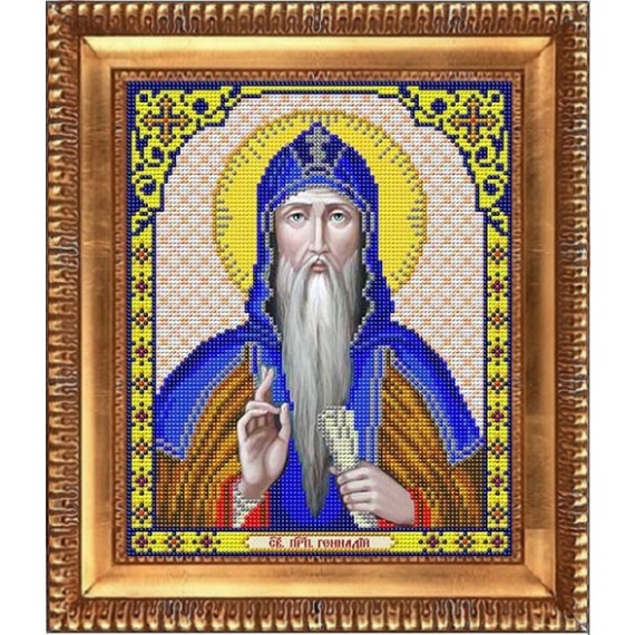 Рисунок на ткани "Святой Геннадий"
