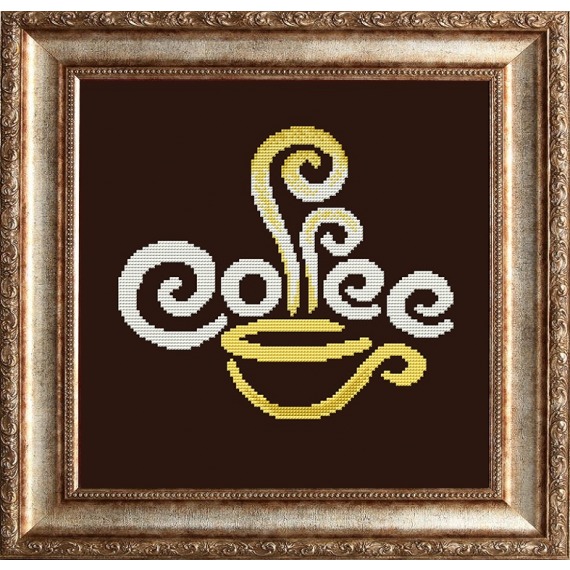 Рисунок на ткани "Coffee"