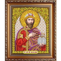 Рисунок на ткани "Святой Ярослав"