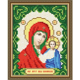 Картина стразами "Богородица Казанская "