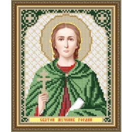 Рисунок на ткани "Святой Мученик Гордий"