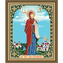 Рисунок на ткани "Боголюбская Образ Пресвятой Богородицы"