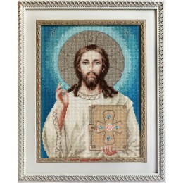 Набор для вышивания крестом "Икона Иисуса Христа"