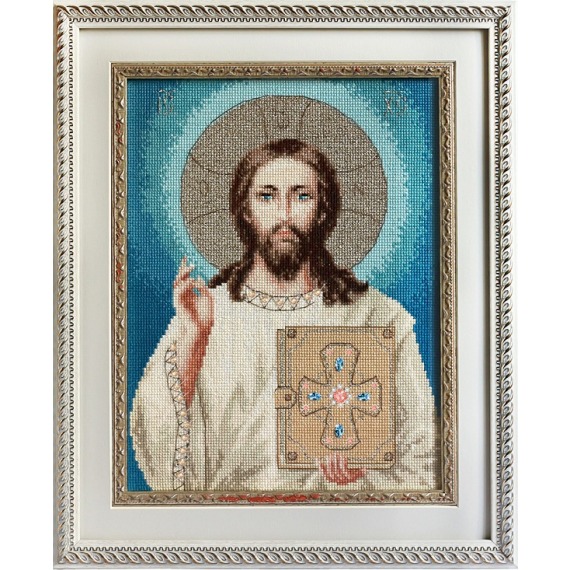 Набор для вышивания крестом "Икона Иисуса Христа"