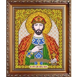 Рисунок на ткани "Святой Благоверный князь Игорь"