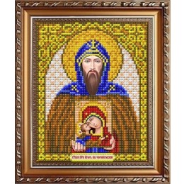 Рисунок на ткани "Святой Преподобный Игорь"