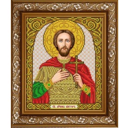 Рисунок на ткани "Святой Мученик Виктор"