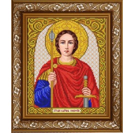 Рисунок на ткани "Святой Великомученик Георгий Победоносец"
