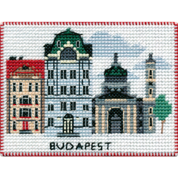 Набор для вышивания крестом "Столицы мира.Будапешт"