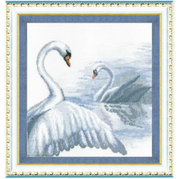 Набор для вышивки крестиком "Лебеди"