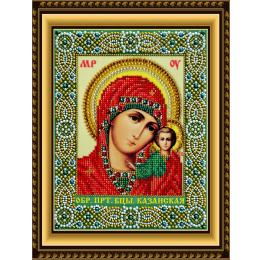 Набор для вышивания бусинами "Святая Богородица Казанская"