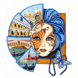 Набор для вышивания крестом "Венецианская маска"