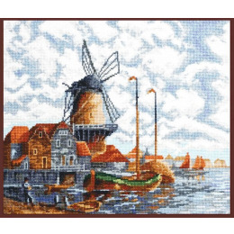 Набор для вышивания крестом "Голландский пейзаж"