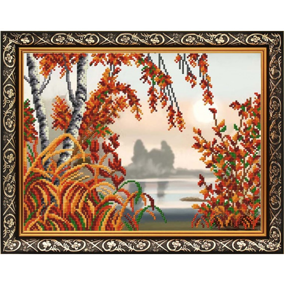 Рисунок на ткани "Осень. Триптих 3"