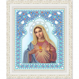 Рисунок на ткани "Непорочное сердце Марии "