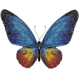 Набор для вышивания бисером "Голубая Бабочка"