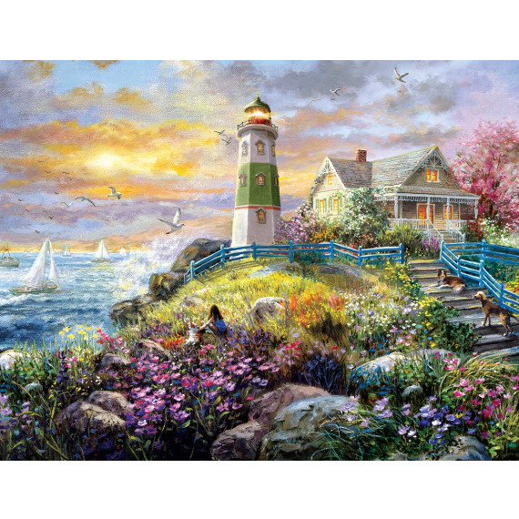 Набор для вышивания крестом "Watching the sunset"