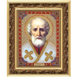 Набор для вышивки бисером "Икона святителя Николая Чудотворца"