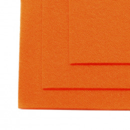 Фетр листовой мягкий №645 бледно-оранжевый (10 шт)