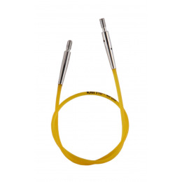 Кабель Yellow (Желтый)  для создания круговых спиц длиной 40 cm KnitPro