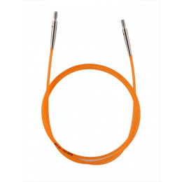 Кабель Orange (Оранжевый)  для создания круговых спиц длиной 80 cm KnitPro
