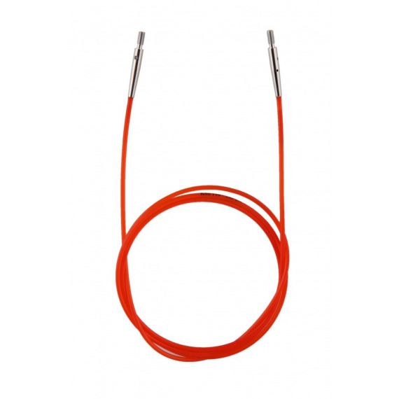 Кабель Red  (Красный)  для создания круговых спиц длиной 100 cm KnitPro