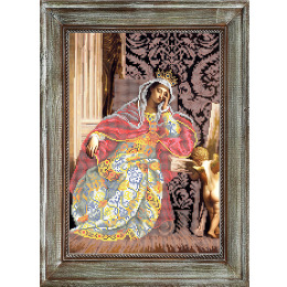Рисунок на ткани для вышивания бисером "Видение Святой Елены"