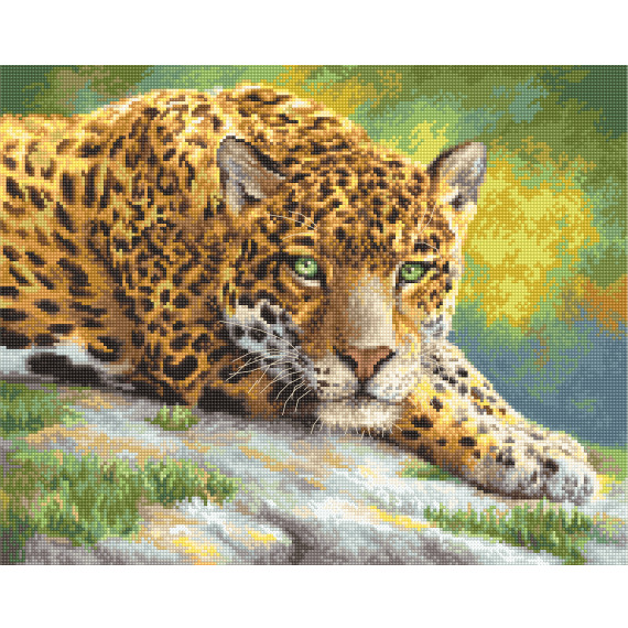 Набор для вышивания крестом "Peaceful Jaguar"