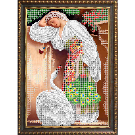 Рисунок на ткани для вышивания бисером "Одалиска"