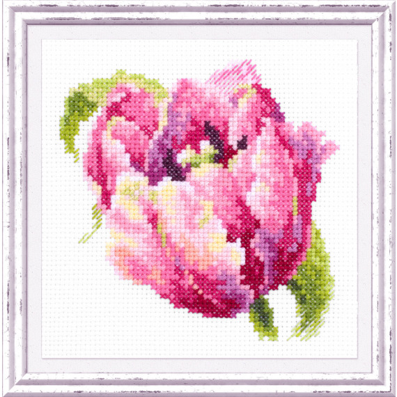 Набор для вышивания "Розовый тюльпан"