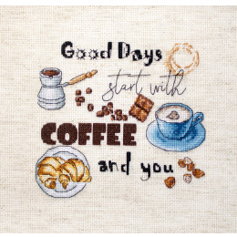 Набор для вышивания крестом "Coffee Time"