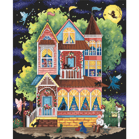 Набор для вышивания крестом "Fairy tale house"