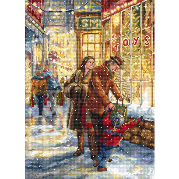 Набор для вышивания крестом "Christmas expectation"