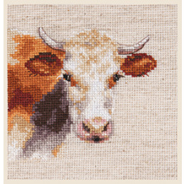 Набор для вышивания крестом "Корова"