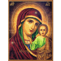Рисунок на канве "Икона Божией Матери Казанская"