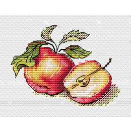 Набор для вышивания крестом "Сочные яблочки "