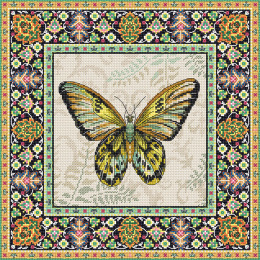 Набор для вышивания крестом "Vintage Butterfly"