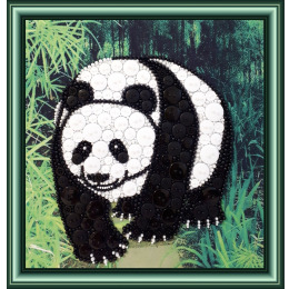 Набор для вышивания бусинами "Панда"