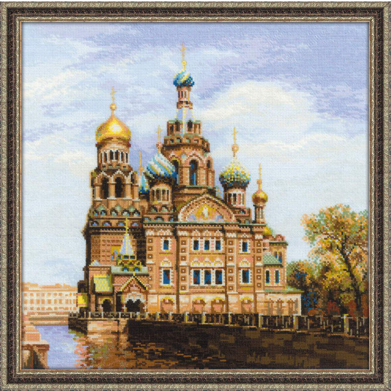 Набор для вышивания крестом "Санкт-Петербург. Храм Спаса-на-крови"