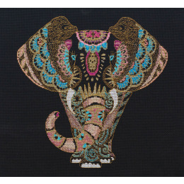 Набор для вышивки крестом "Золотой слон"