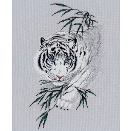 Набор для вышивания крестом "Белый тигр"