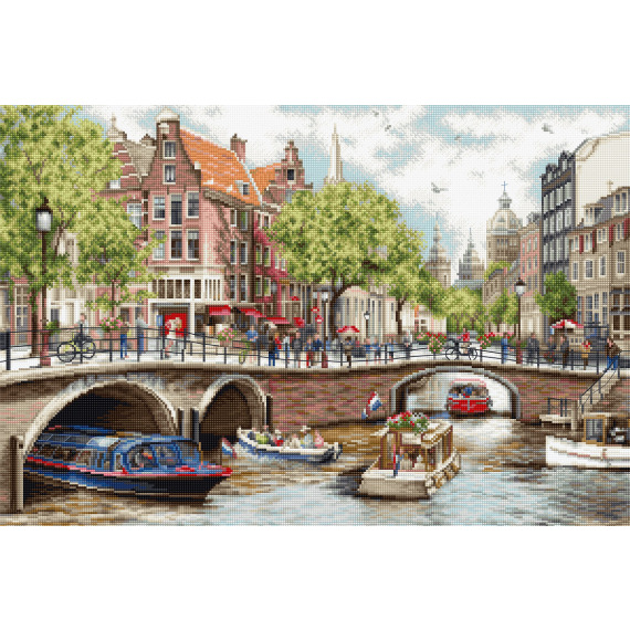 Набор для вышивания крестом "Амстердам"